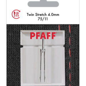 Igła Podwójna PFAFF® do Dzianin 4mm Rozmiar 75/11 – 1 sztuka